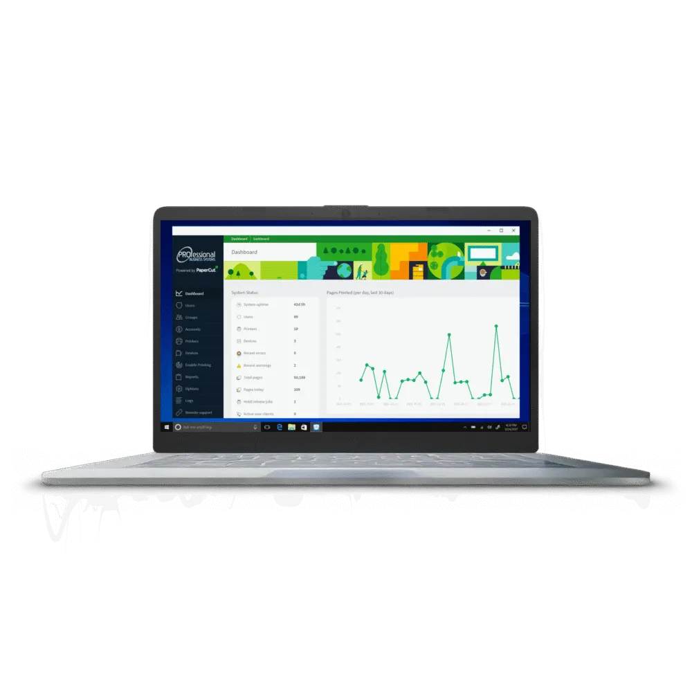 Smarter Printing, Simplified
Behind every print job, there’s an opportunity to work smarter. Our next-generation print control platform brings clarity, automation, and security together — designed to make printing effortless for users and powerful for IT.

